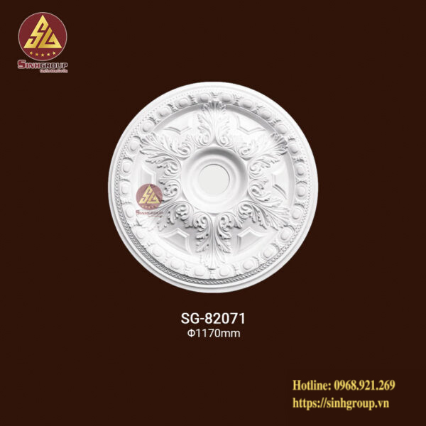 Mâm Trần Trang Trí PU SG-82071