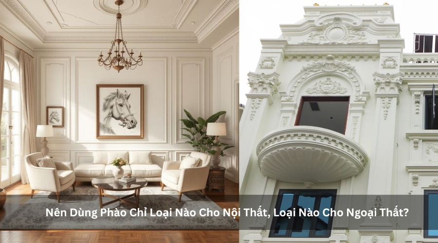 Phào Là Gì? Khám Phá 7 Cách Kết Hợp Phào Chỉ Giúp Nội Thất Thêm Sang Trọng 14 Nên Dùng Phào Chỉ Loại Nào Cho Nội Thất, Loại Nào Cho Ngoại Thất