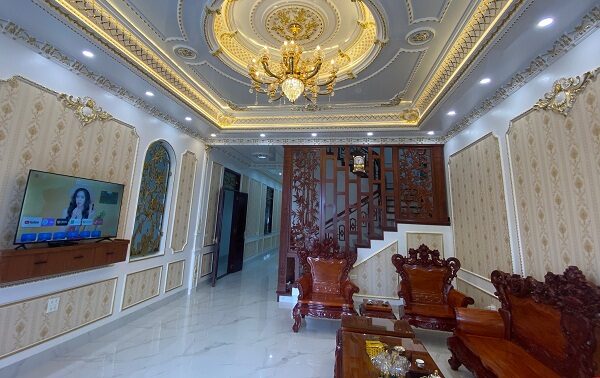 50+ Mẫu trần tân cổ điển đẹp, sang trọng nhất hiện nay - ảnh 21