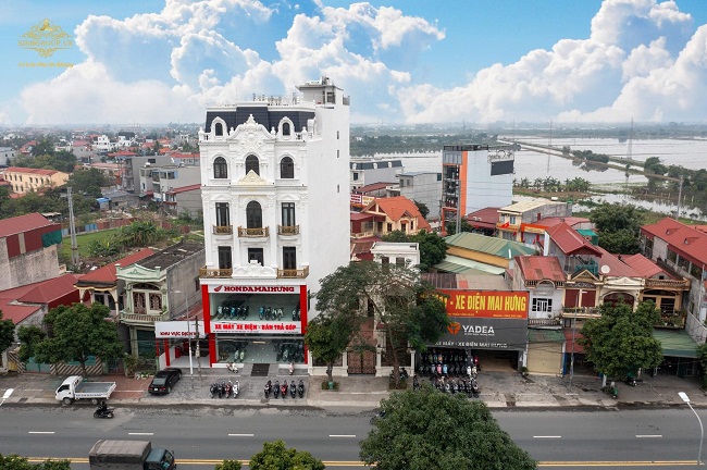 cung cấp phào chỉ pu nhà anh hiên vĩnh bảo