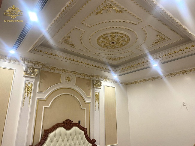 công trình phào chỉ pu anh hiên