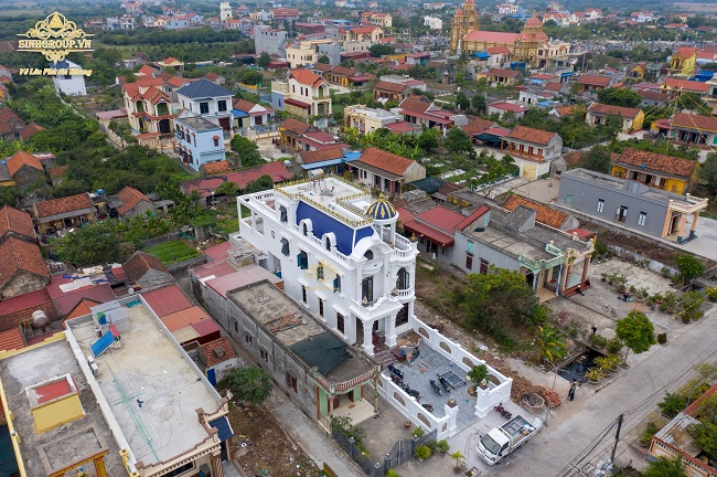 biệt thự tân cổ điển anh chị lý hằng - ảnh 2