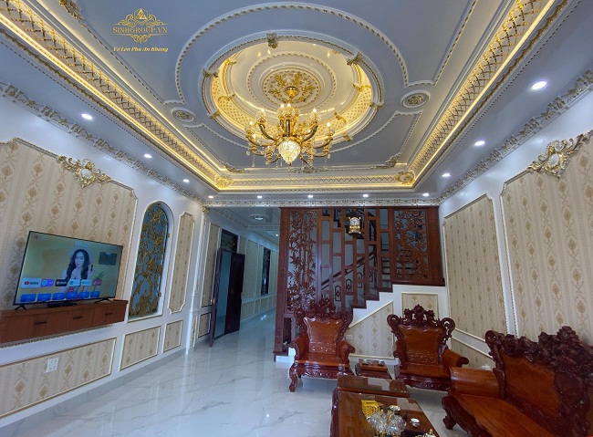 dự án cung cấp phào chỉ pu nhà anh tuấn