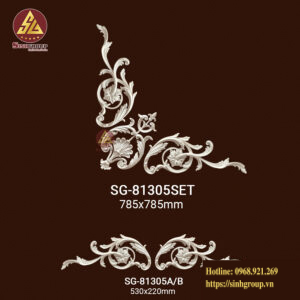 Hoa Văn Trang Trí Pu SG 81305 SET