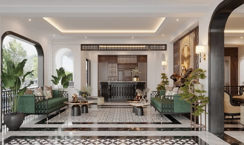 Mẫu trần Indochine đẹp, được ưa chuộng nhất hiện nay - Ảnh 1