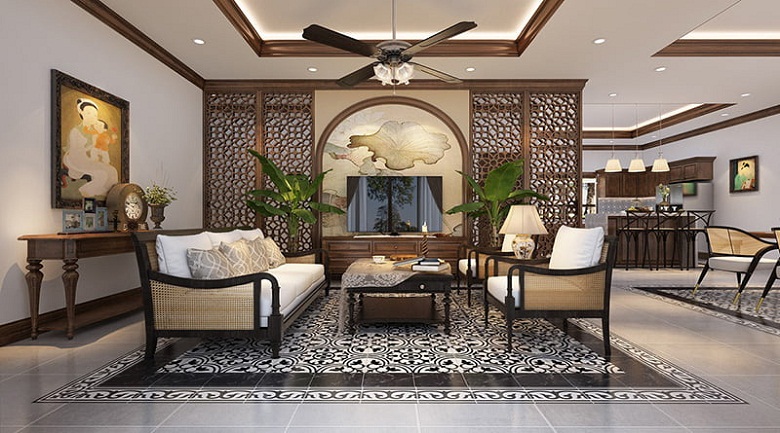 Mẫu trần Indochine đẹp, được ưa chuộng nhất hiện nay - Ảnh 10