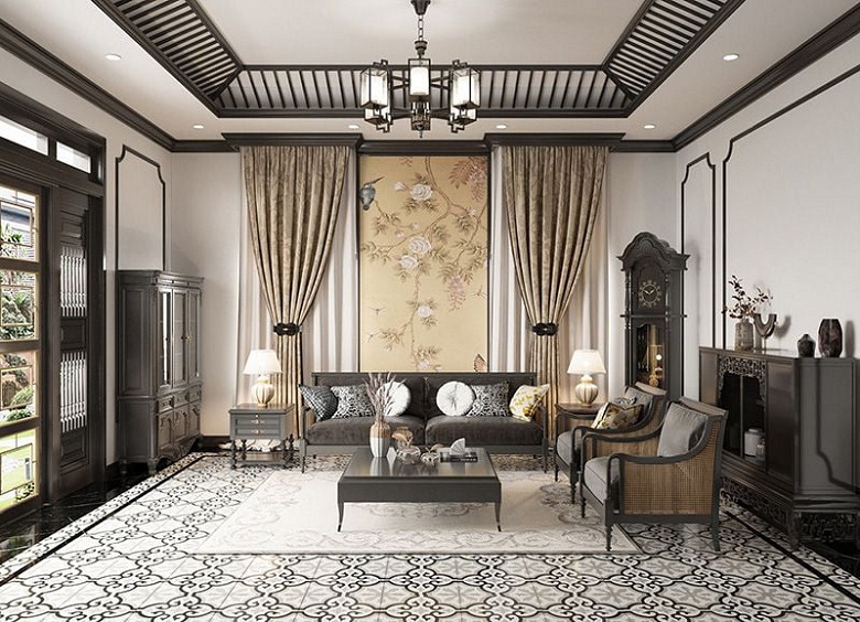 Mẫu trần Indochine đẹp, được ưa chuộng nhất hiện nay - Ảnh 13