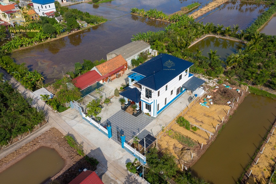 cung cấp phào chỉ pu biệt thự anh chị Thử ở Hải Tây - Ảnh 1