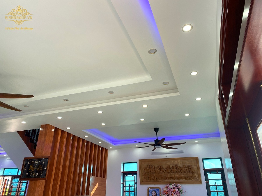 cung cấp phào chỉ pu biệt thự anh chị Thử ở Hải Tây - Ảnh 9