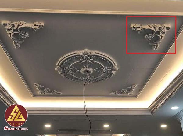 hoa góc SG-81085 trắng