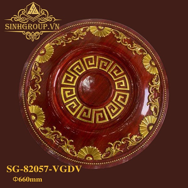 Các mẫu mâm trần pu đẹp, sang trọng - Mẫu 8