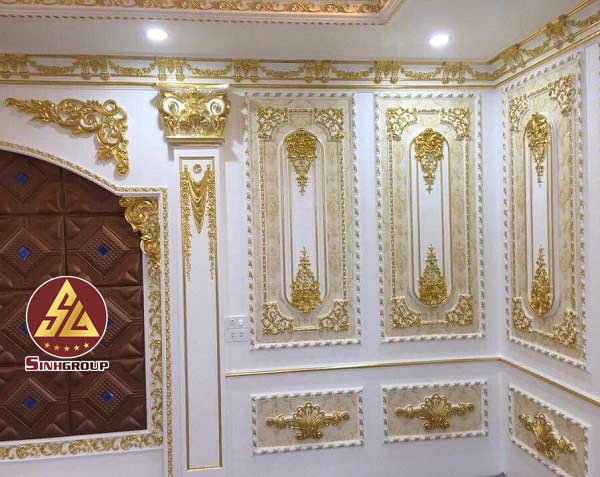 phào chỉ dát vàng là gì