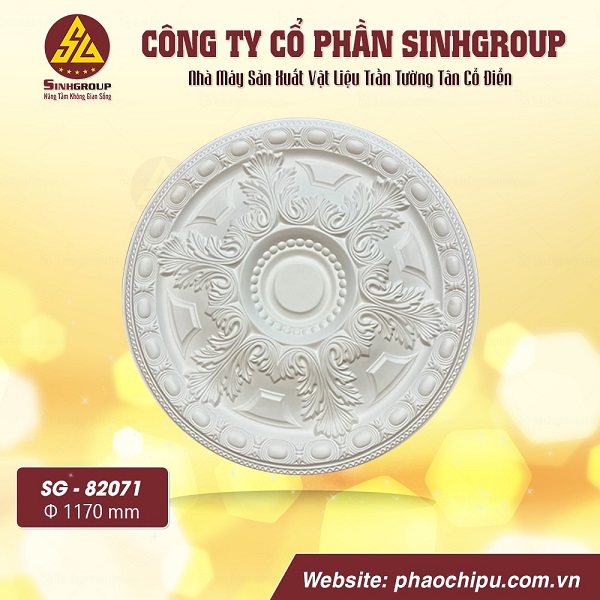 Mâm Trần Trang Trí PU SG-82071