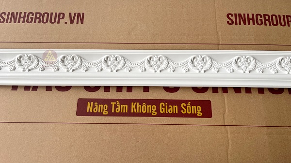 phào cổ trần hoa văn SG-88090 trắng