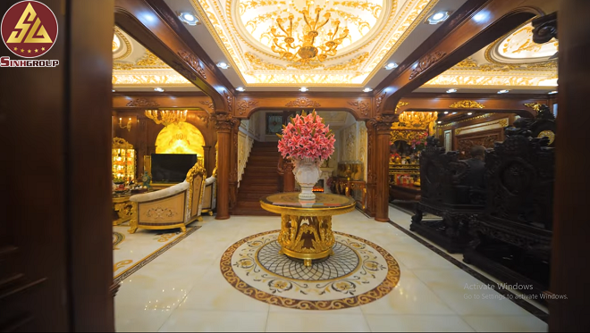 ngắm biệt thự dát vàng của đại gia bắc ninh - ảnh 3