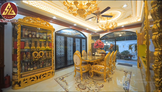 ngắm biệt thự dát vàng của đại gia bắc ninh - ảnh 7