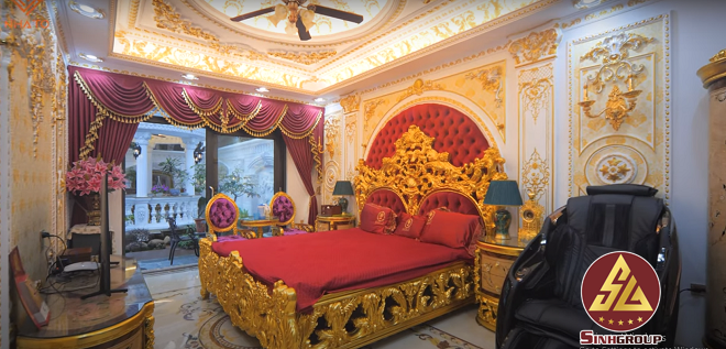 ngắm biệt thự dát vàng của đại gia bắc ninh - ảnh 8