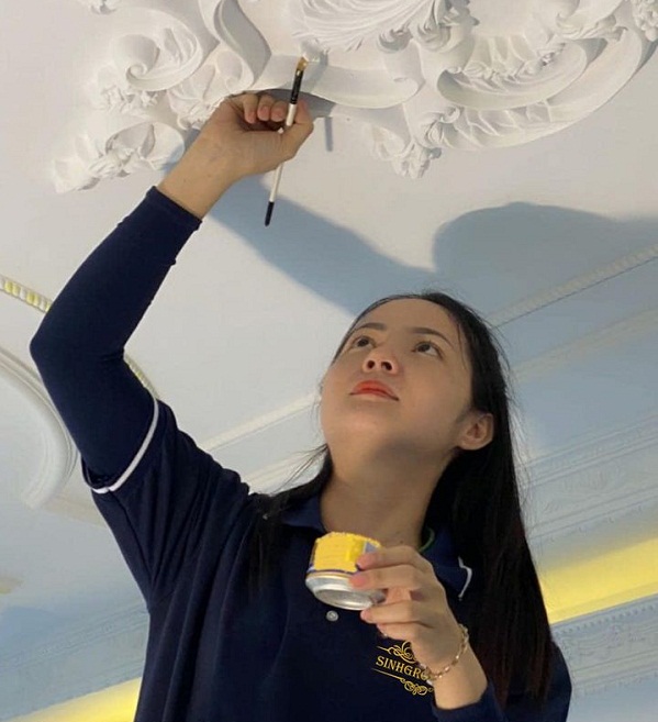 hướng dẫn thi công phào chỉ pu