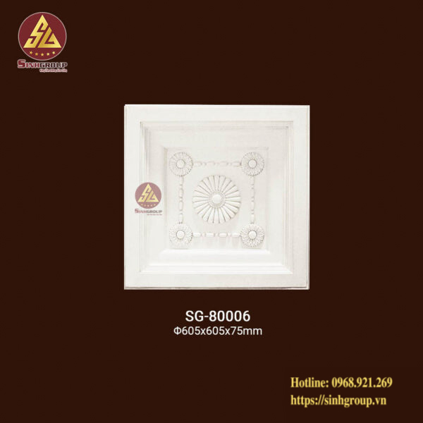 Mâm Trần Trang Trí PU SG-80003
