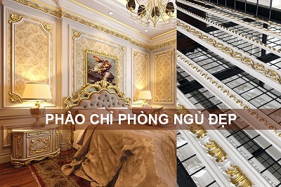mẫu phào chỉ phòng ngủ đẹp