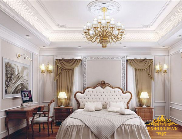 Những mẫu phào chỉ phòng ngủ đẹp - Ảnh 10