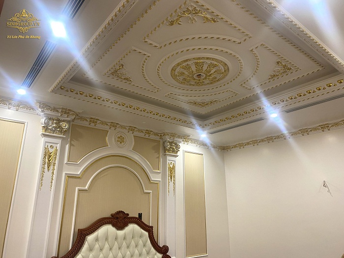 Những mẫu phào chỉ phòng ngủ đẹp - Ảnh 13