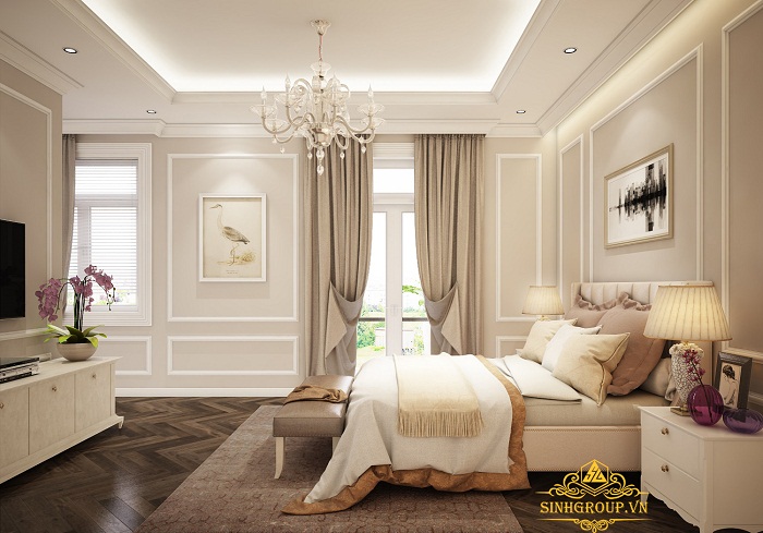 Những mẫu phào chỉ phòng ngủ đẹp - Ảnh 2