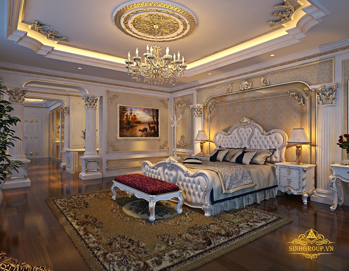 Những mẫu phào chỉ phòng ngủ đẹp - Ảnh 3