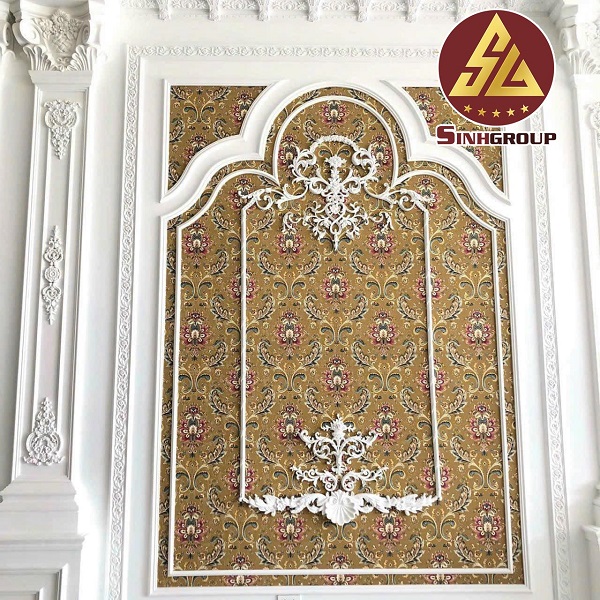 ốp cột trang trí nhựa pu
