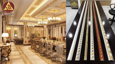 phào chỉ phòng ân nhà bếp