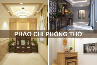 phào chỉ phòng thờ đẹp