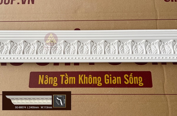 phào cổ trần hoa văn SG-88074