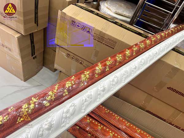 Phào chỉ nẹp hoa văn PU SG-87020