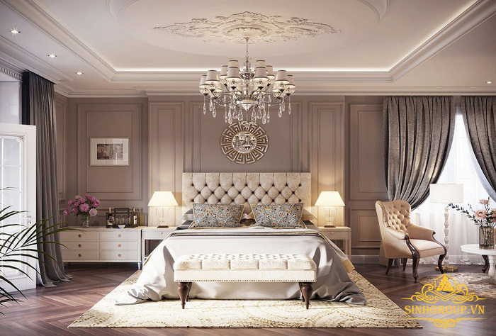 Phòng ngủ khách sạn đẹp - Mẫu 4