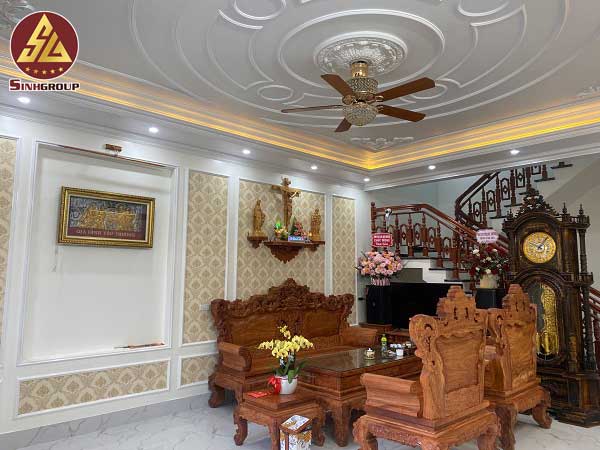 ứng dụng phào cổ trần SG-86146