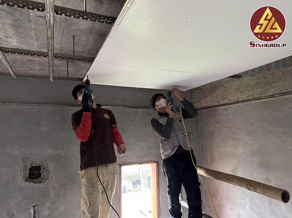 hướng dẫn thi công khung trần inox