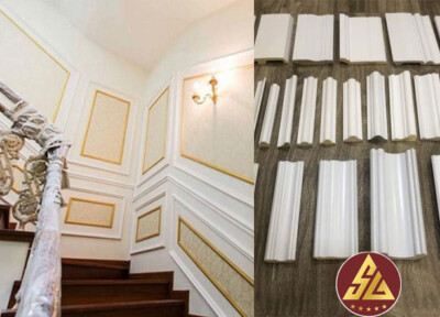 mẫu phào chỉ cầu thang đẹp