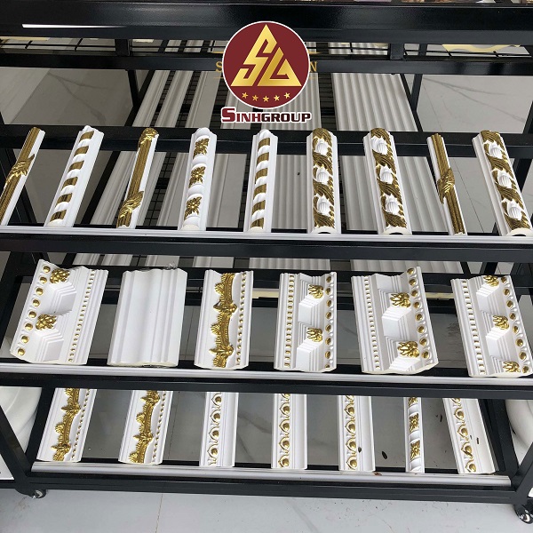 các mẫu phào trần tường