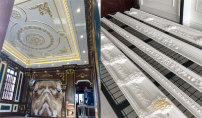 phào chỉ trần nhà