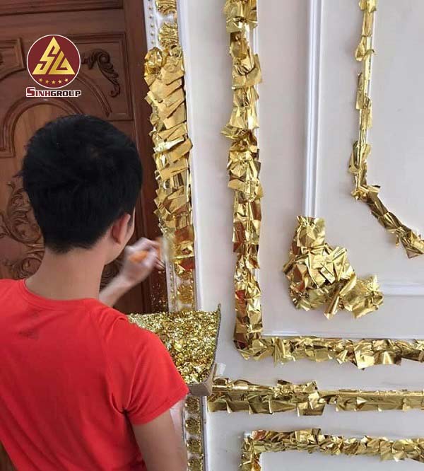 phào chỉ pu dát vàng là gì