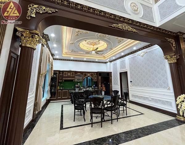 giá đầu cột trang trí