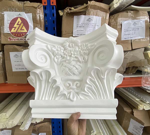 đầu cột vuông pu