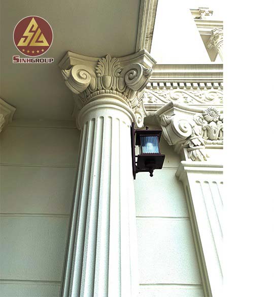 đầu cột bê tông