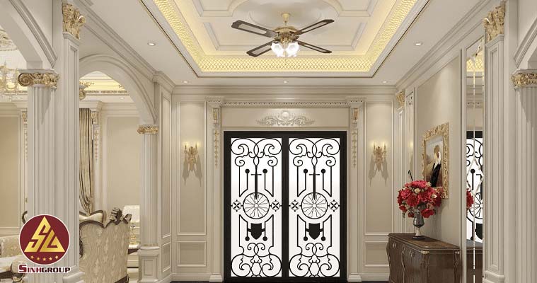 lưu ý khi sử dụng phào chỉ đầu cột