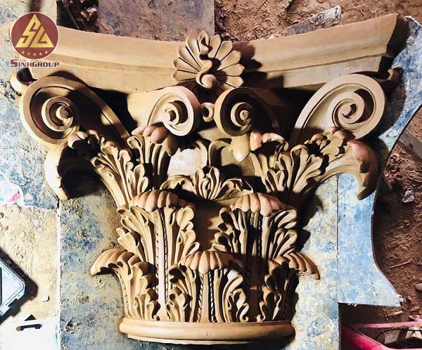 mẫu phào chỉ đầu cột đẹp - ảnh 1