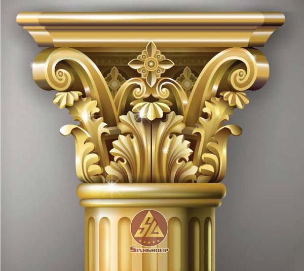 mẫu phào chỉ đầu cột đẹp - ảnh 10