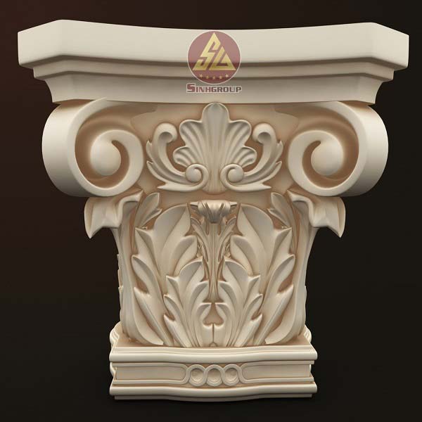 mẫu phào chỉ đầu cột đẹp - ảnh 3