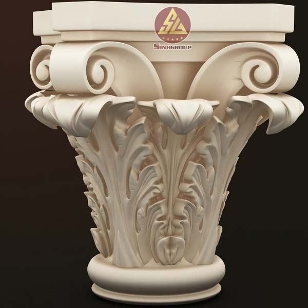 mẫu phào chỉ đầu cột đẹp - ảnh 4