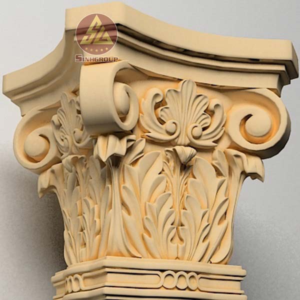 mẫu phào chỉ đầu cột đẹp - ảnh 6