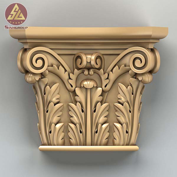 mẫu phào chỉ đầu cột đẹp - ảnh 7